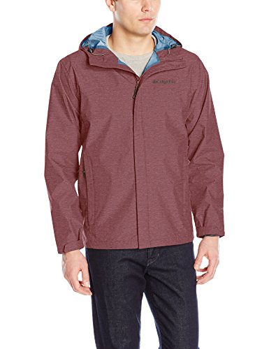 Columbia Men's Diablo Creek Rain Shell, Elderberry, L Want It All