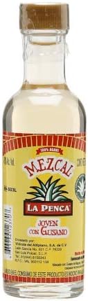 La Penca Mezcal Miniatures with Worm 5 cl