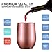 KLUBI Vegan Gifts Vegan AF - Wine Tumbler or Coffee 12oz Funny Gift for Vegans, For Gift Basket, Birthday, Women, Glass, Her, Men, Mug, Cup