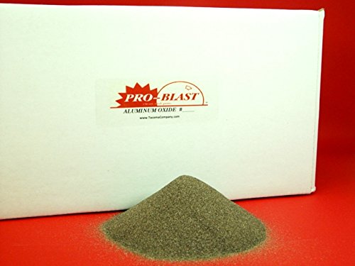 ALUMINUM OXIDE #120 - Fine Abrasive - 25 lbs - Sand Blast Cabinet BLASTING MEDIA - by Tacoma Company