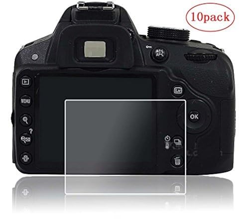 PCTC Screen Protector Foil Compatible for Nikon D3500 D3100 D3200