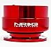 NRG SRK-200RD Gen 2.0 Steering Wheel Quick Release Kit - Red Body / Red Ring