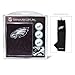 Team Golf NFL Philadelphia Eagles Gift Set: Embroidered Golf Towel, 3 Golf Balls, and 14 Golf Tees 2-3/4