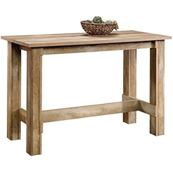 Sauder Boone Mountain Counter Height Dining Table, Craftsman Oak finish