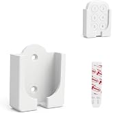 Kimalab Remote Holder for Govee H5125 Mini Smart 6-Button Remote &ndash; 3D Printed Precision-Fit Wall Mount Bracket, White, Includes Adhesive Strip
