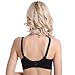 CooShco Women's Seamless Nursing Maternity Bra Push Up Comfort Sleep Bralette Color Black Size M (Pack of 3)