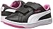 PUMA Smash Leather V Kids Sneaker (Infant/Toddler/Little Kid)