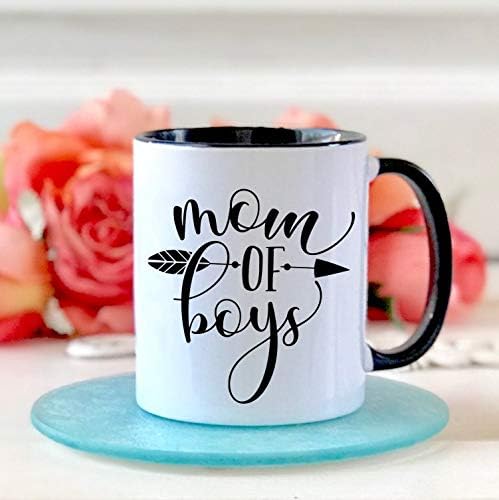 mom of boys mug