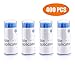 G2PLUS 400 PCS Disposable Micro Applicators, Micro Brushes for Eyelash Extensions, Makeup and Personal Care- 4 X 100PCS (Blue)