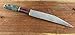 Handmade hand forged Viking Seax Knife -1084 steel & Purpleheart - SWS Cutlery