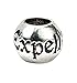 Silver Plated Harry Potter Set of 4 Spell Charm Beads