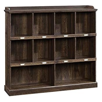 Sauder Barrister Lane Bookcase, Iron Oak finish