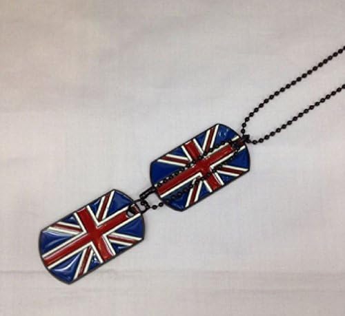 Fancy British Flag Union Jack Military Card Necklace Sweater Leisure Wild Long Chain