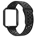 Simpeak Wristband for Fitbit Blaze,Large Soft Silicone Sport Strap with Metal Frame for Fitbit Blaze Smart Fitness Watch,Black