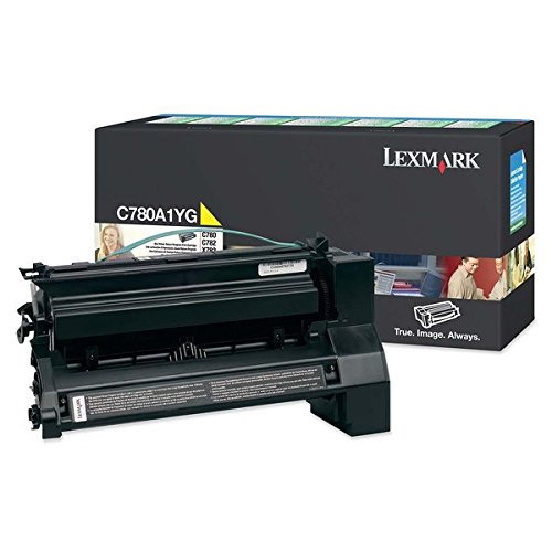 Lexmark C780A1YG Return Program Yellow Toner Cartridge