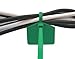 Marker Nylon Cable Ties Cable Wire Tags Security Zip Ties - Assorted Colors (50)