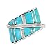 Turquoise Ring Sterling Silver (PICK COLOR) (Turquoise, 9)