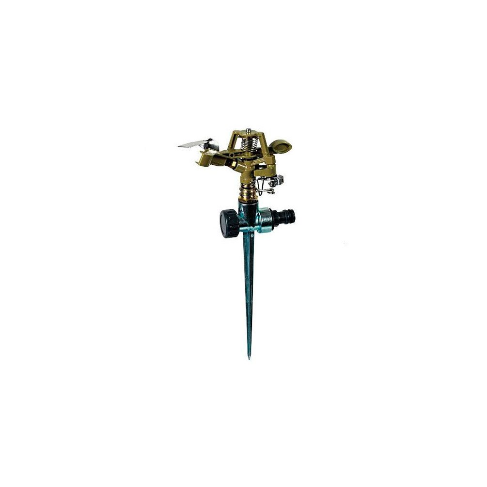 Sprinkler with metal spike