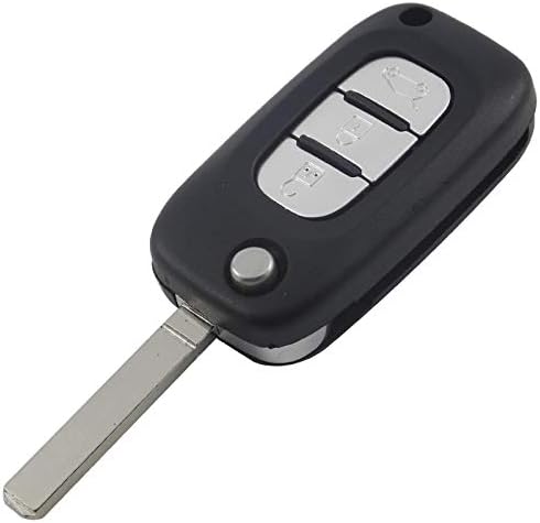 3 Buttons Car Remote Key Case Cover Flip Fob Folding Uncut Blade Shell for Renault Fluence Clio/Megane/Kangoo Modus