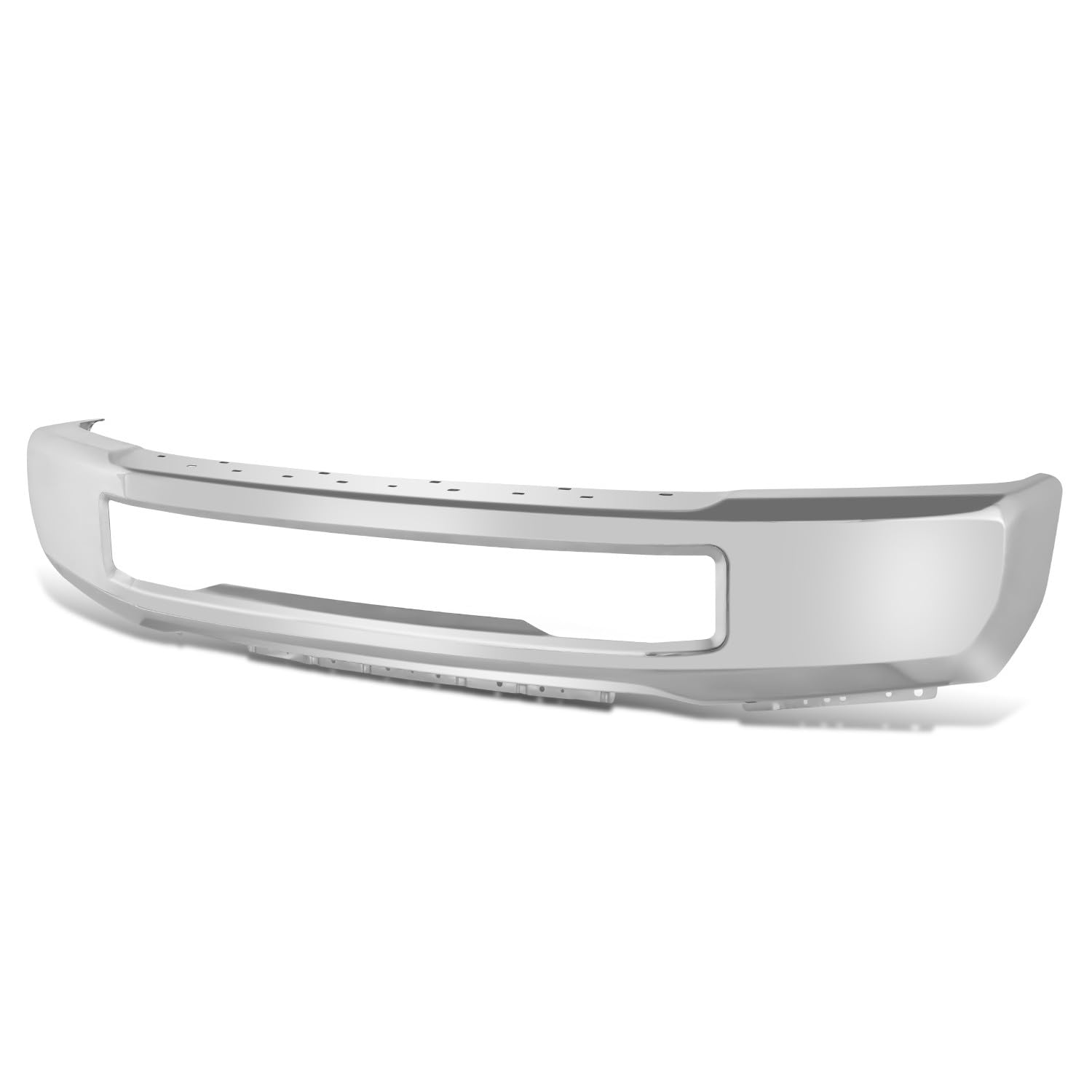Photo 1 of DNA MOTORING Front Bumper Compatible With Ford F250/F350 SD 2017-2019, Fits Models without Fog Lamps; With Fender Flares, FO1002439, Chrome, BUMP-F-F25017-FB-01-CH