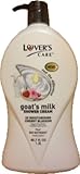 Lover's care goat's milk shower cream 40.7 oz (1200ml) -Cherry Blossom plus Bio Nutrient