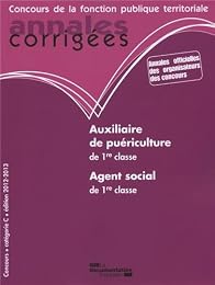 Auxiliaire de puériculture de 1re classe, agent social de 1re classe