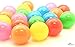 Pack of 200 Phthalate Free BPA Free Crush Proof Plastic Ball, Pit Balls - 6 Bright Colors in Reusable and Durable Storage Bag with Zipper by Oojami