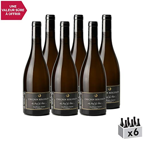 Vin de Savoie Chignin Bergeron Au Pied des Tours Blanc 2018 - Domaine Jean-François Quénard - Vin AOC Blanc de Savoie…