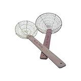 One 6 diameter Bamboo Skimmer/Strainer