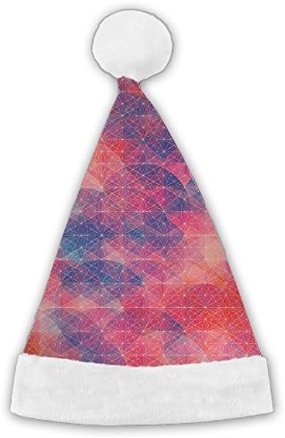 Christmas Santa Hat Traditional Red And White Plush Christmas Santa Hat For Christmas Party Celebration Colorful M