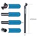 UPANBIKE Bike Seat Post Aluminum Alloy Extra Long 17.7inch(450mm) Replacement Bicycle Seatpost φ 25.4 27.2 28.6 30.4 30.9 31.6mm