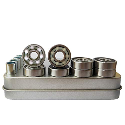 image for Generic Skateboard Ceramic Bearings Skate Bearings 608rs Longboard, Ki