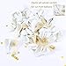 White and Gold Confetti Balloons 100pcs 12 inch Party Latex Balloons Birthday Helium Balloons