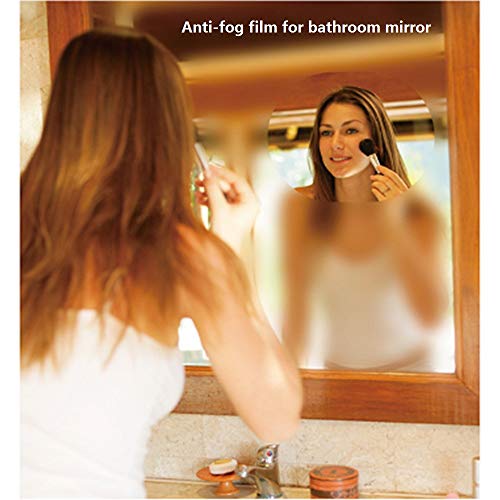 image for Zentop Car Rearview Mirror Rainproof Film and Anti-Fog Film, 2PCS Anti