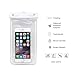 NEEUQ Waterproof Case, Dry Bag, Pouch, Transparent Snowproof Dirtproof for iPhone 7 6 6S Plus SE 5S 5C, Samsung Galaxy S8, S7 S6 Edge