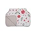Little Unicorn Cotton Muslin Burp Cloth - Summer Poppy