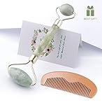 Jade Facial Roller, jade massager roller jade stone roller for face neck eyes body healing