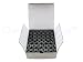 CleverDelights Black Size A (Class 15) Prewound Bobbins - 144 Pack - Black 60Wt Polyester Thread - SA156 Replacement