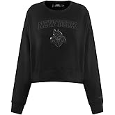 Pro Standard WNBA womens Womens Wnba Classic Triple Black Brushed Back French Terry Crewneck Sweatshirt