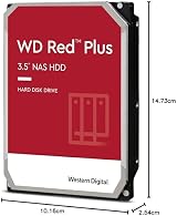 WD Red 6TB NAS Hard Drive 3.5" Internal SATA 6Gb/s 5400 RPM CMR 64MB view 8
