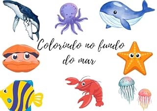 Livro COLORINDO NO FUNDO DO MAR
