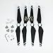 BTG 8PCS Quick Release Carbon Fiber Reinforced Propellers for DJI Phantom 4 RC Quadcopter 4CW 4CCW with Installation Kit Spare Part Main Blades (White Strip)