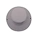 OMECHY Waterproof Outdoor Bucket Mesh Hat Summer UV Protection Sun Cap Boonie Fishing Camouflage Hat,Grey