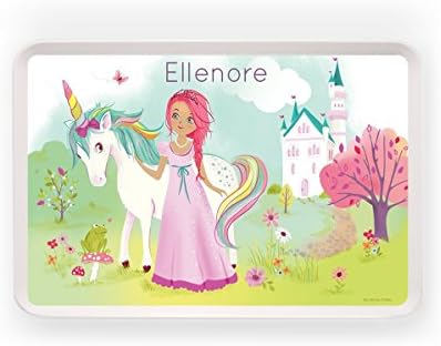Sea Urchin StudioTray - Princess and Unicorn Tray - Personalized