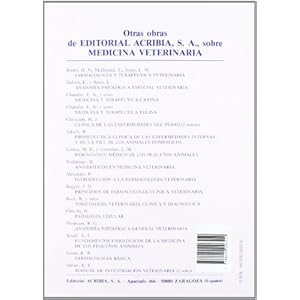 Terapeutica Enfermedad Interna Animal Domesticos