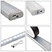 LED Cabinet Lights, Tinkin Light USB Rechargeable Wireless PIR Motion Sensing Light Bar with Magnetic Strip Wall Light
