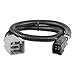 CURT 51458 Quick Plug Electric Trailer Brake Controller Wiring Harness, Fits Select Ram 1500, Classic, 2500, 3500, 4500, 5500