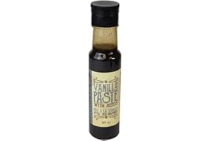 Epicureal Premium Gourmet Bourbon Vanilla Paste with Seeds, 125ml (4.23oz) | Made in Canada Using Genuine Madagascar Vanilla 