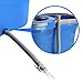 Masthome Mop and Bucket with Wringer Set, Spin Mop and Bucket On Wheels with 5 Microfiber Mop Heads and 1 Floor Brush Head, Self Wringing Mop for Floor Cleaning, 12L