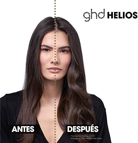 Helios Blue - Secador Profissional, Leve, Secagem Rápida, Controlo Máximo de Penteado - Para Todos os Tipos de Cabelo - (European Plug)